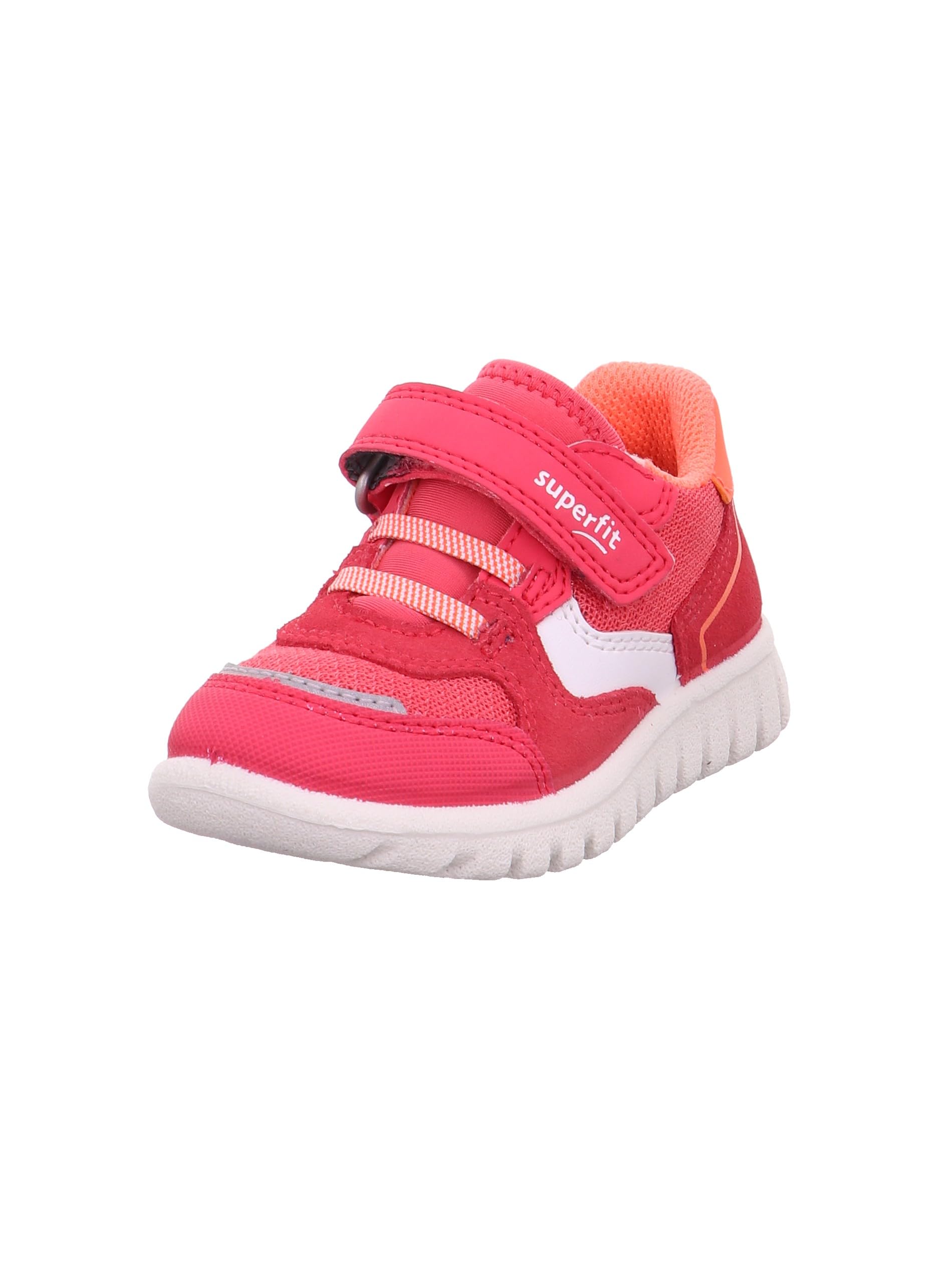 Superfit Sport7 Mini Trainer, Pink/Orange 5510, 10 UK Child