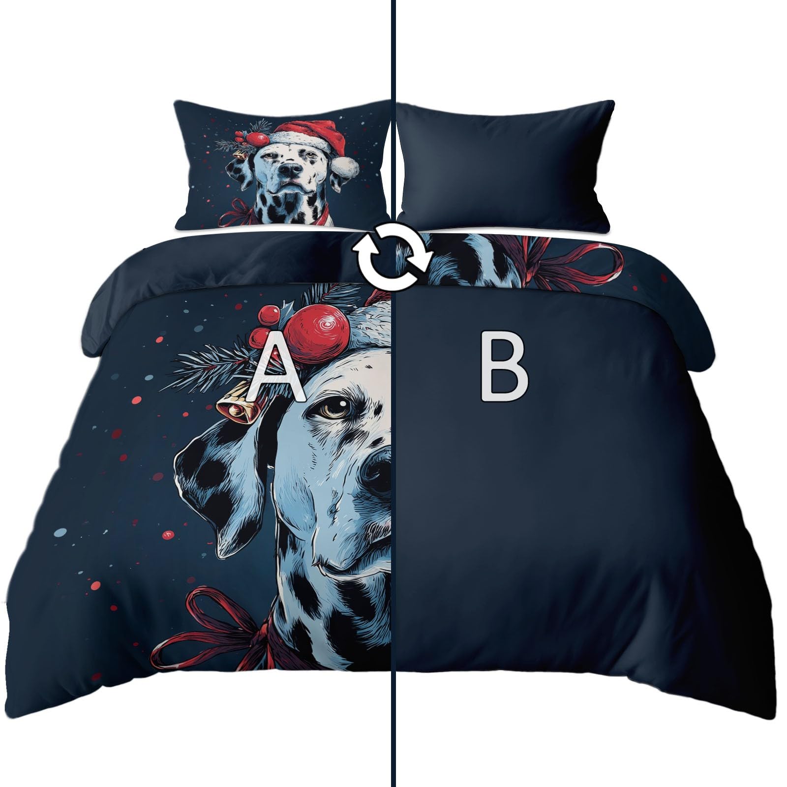 Housse de couette 200x200 festive pour une chambre d'ado accueillante