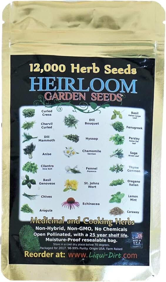 medicinal herbs seeds