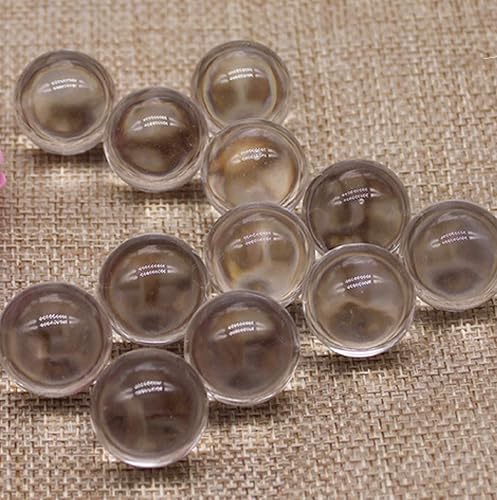 Miniatura 2 de Bolas acrílicas transparentes sólidas de 1 pulgada +-0.005 pulgadas, diámetro 0.984 in esferas de PMMA transparentes (10)