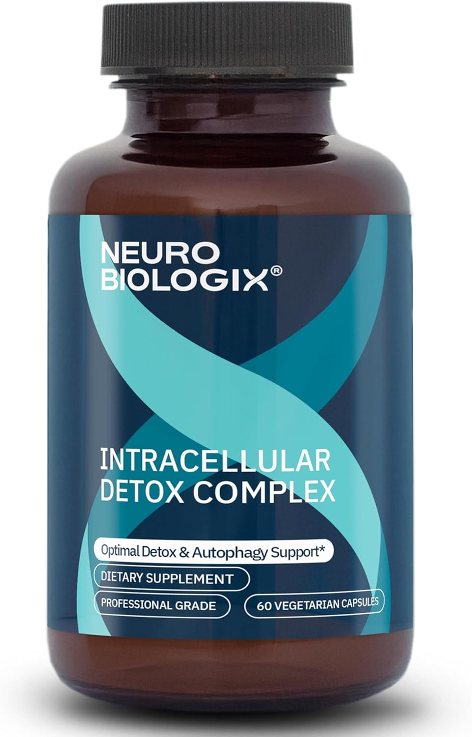 Neurobiologix Intracellular Detox Complex, NAC, Sulforaphane, Resveratrol, Turmeric & Green Tea Extract, Supports Cellular Detox Pathways, Antioxidant Activity & NRF2 Response, Vegetarian, 60 Capsules