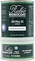 Vista 220 de Rubio Monocoat Aceite para Acabado de Madera 175 pies² - Puro Oil Plus 2C Aceite de Linaza para Madera Rápido de Secar, Ecológico para Uso