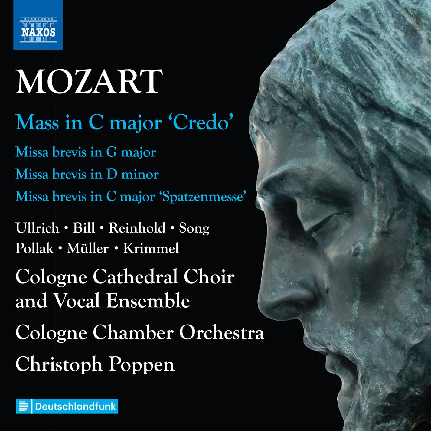 Wolfgang Amadeus Mozart: Complete Masses, Vol. 6 - Mass in C major 'Credo'; Missa brevis in G major; Missa brevis in D minor; Missa brevis in C major 'Spatzenmesse'