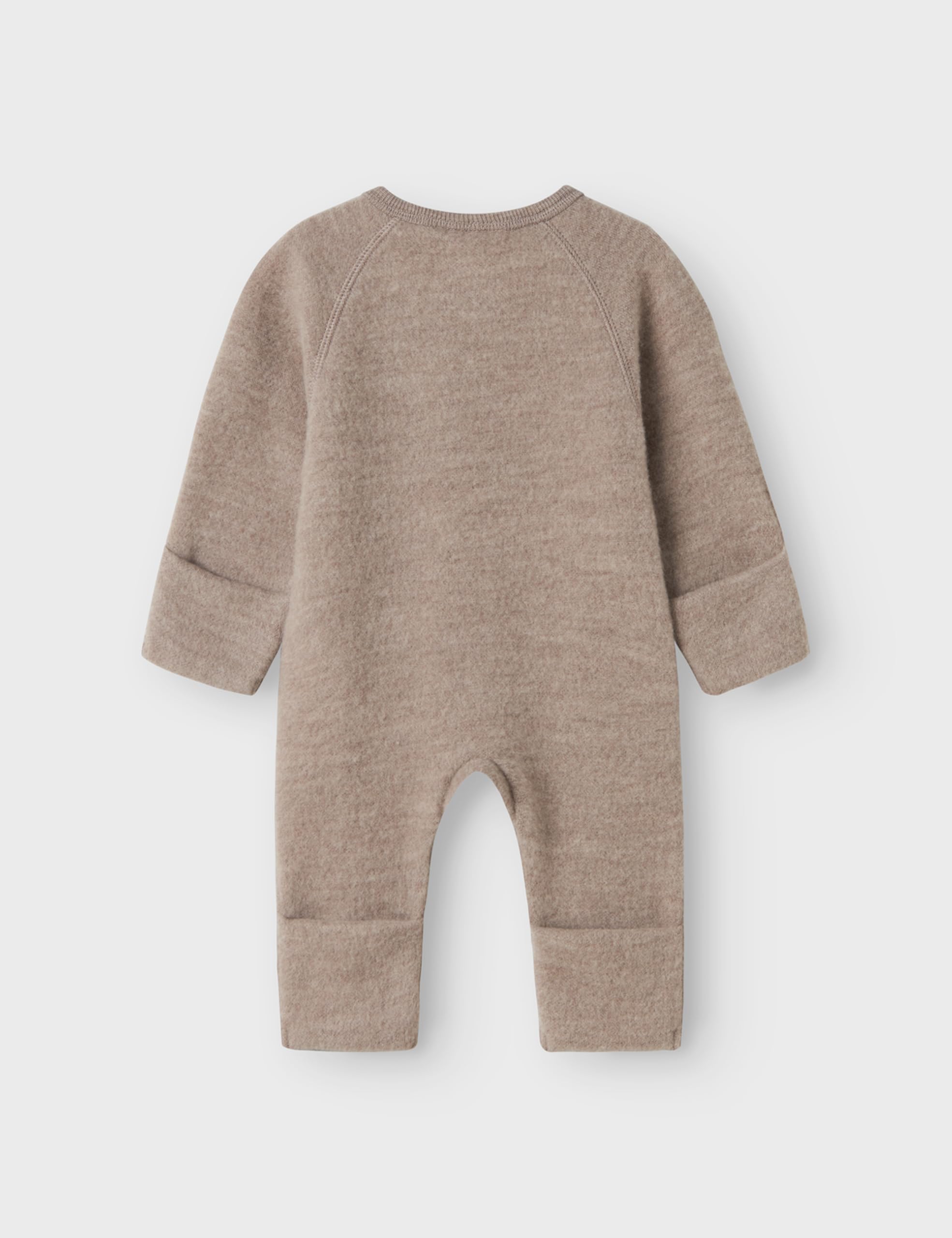 Nbfwmino Wool Bru Ls Suit Noos, Satellite, 62