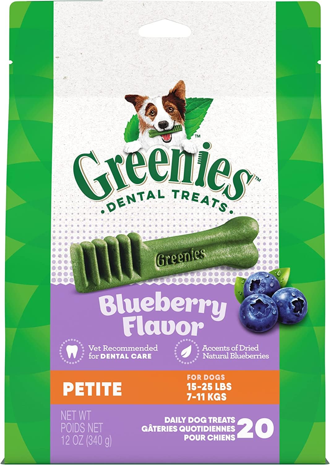 Gn Flavors Blueberry 12oz Petite 20ct, 2 Pack