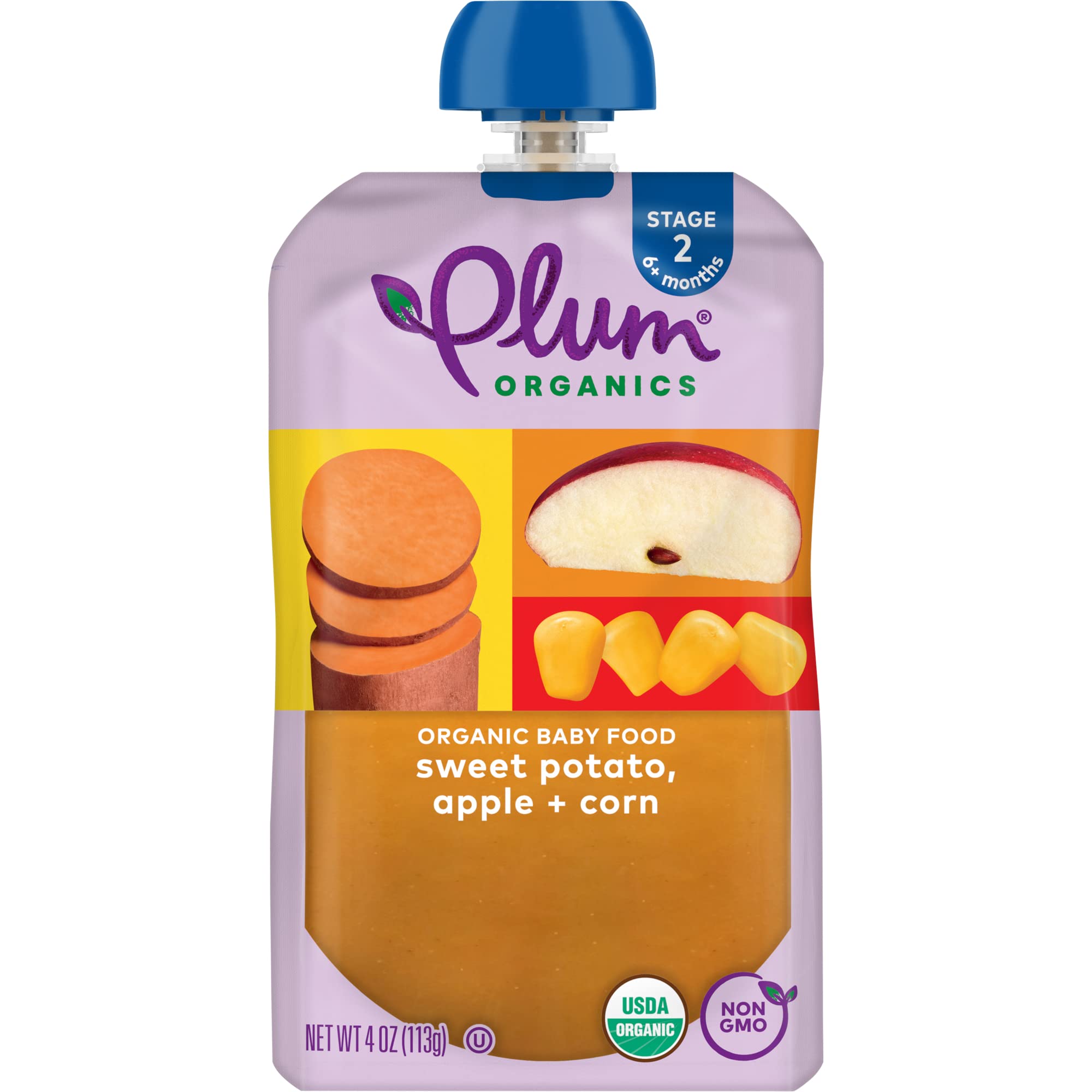 Plum Organics Stage Organic Baby Food Meals Months