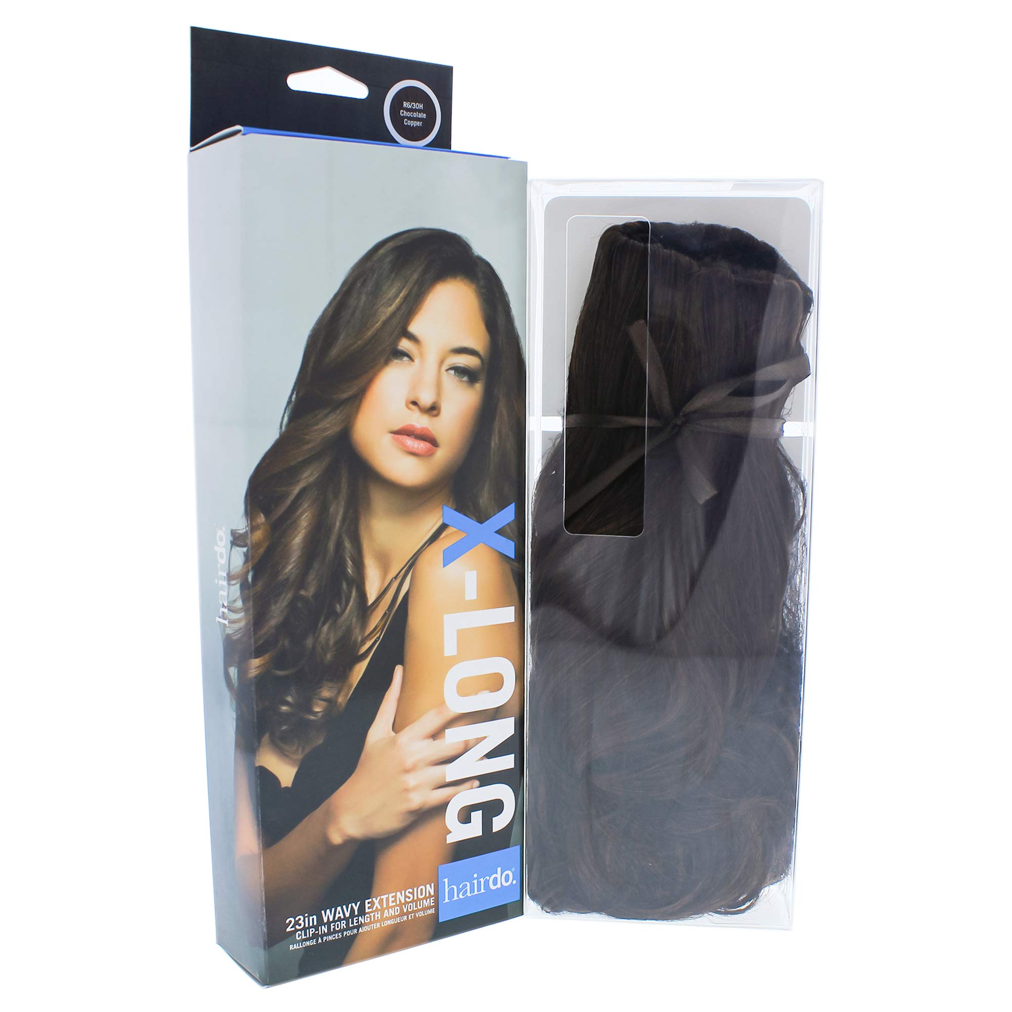 Hairdo Wavy Extension, R6 30H Chocolate Copper R6/30H Chocolate Copper 23 Inch