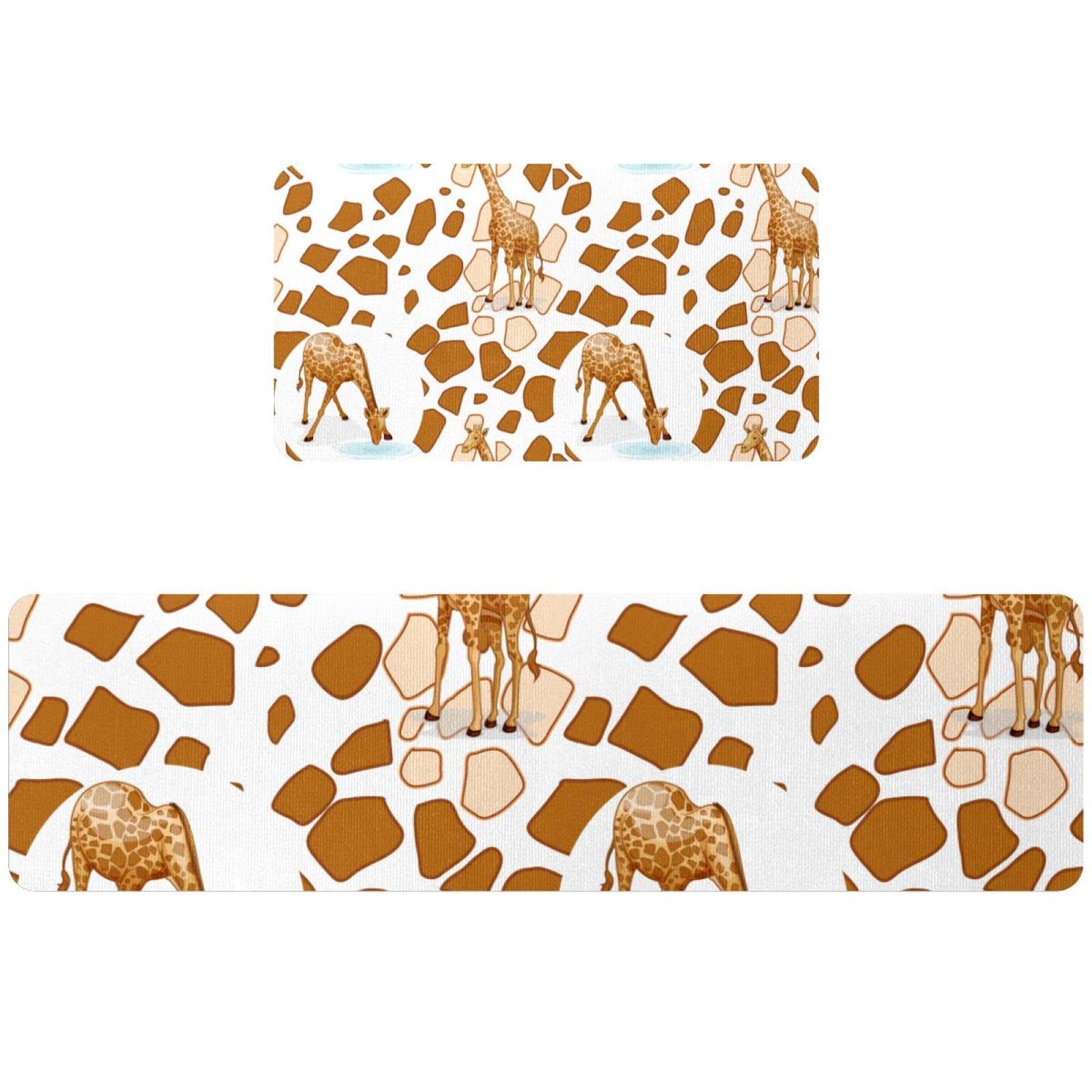 Tapis de cuisine antidérapants lavables lot de 2 protection de sol sécurité