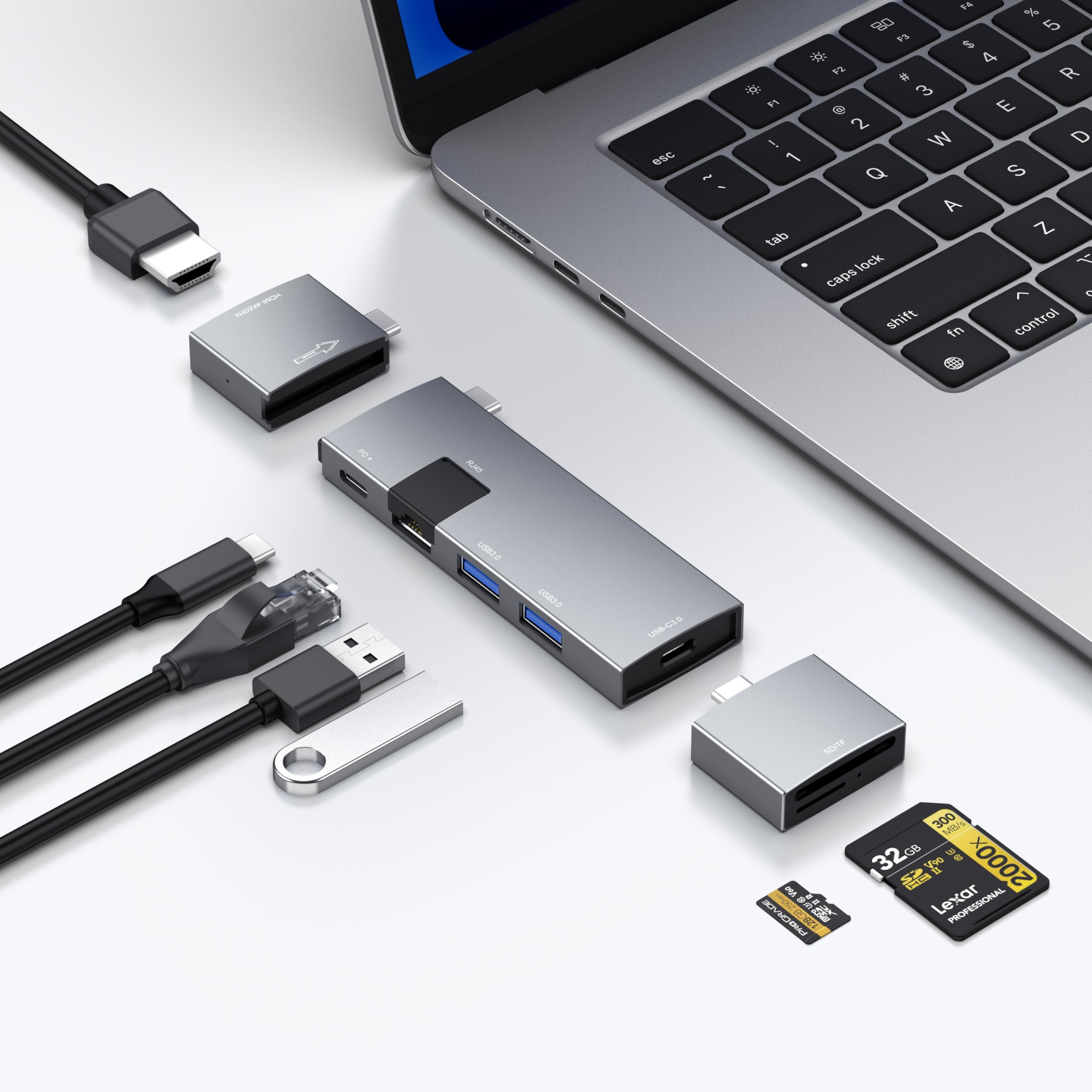 USB C Multiport Adapter - Macbook Pro HDMI adapter