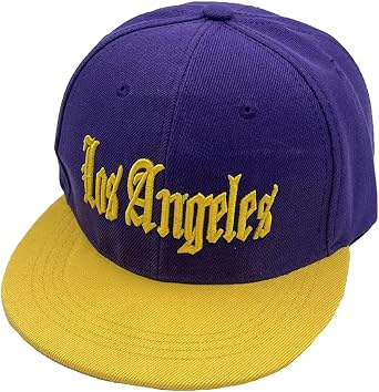 Los Angeles LA Snapback Embroidered Cap Los Angeles Snapback Logo Cap