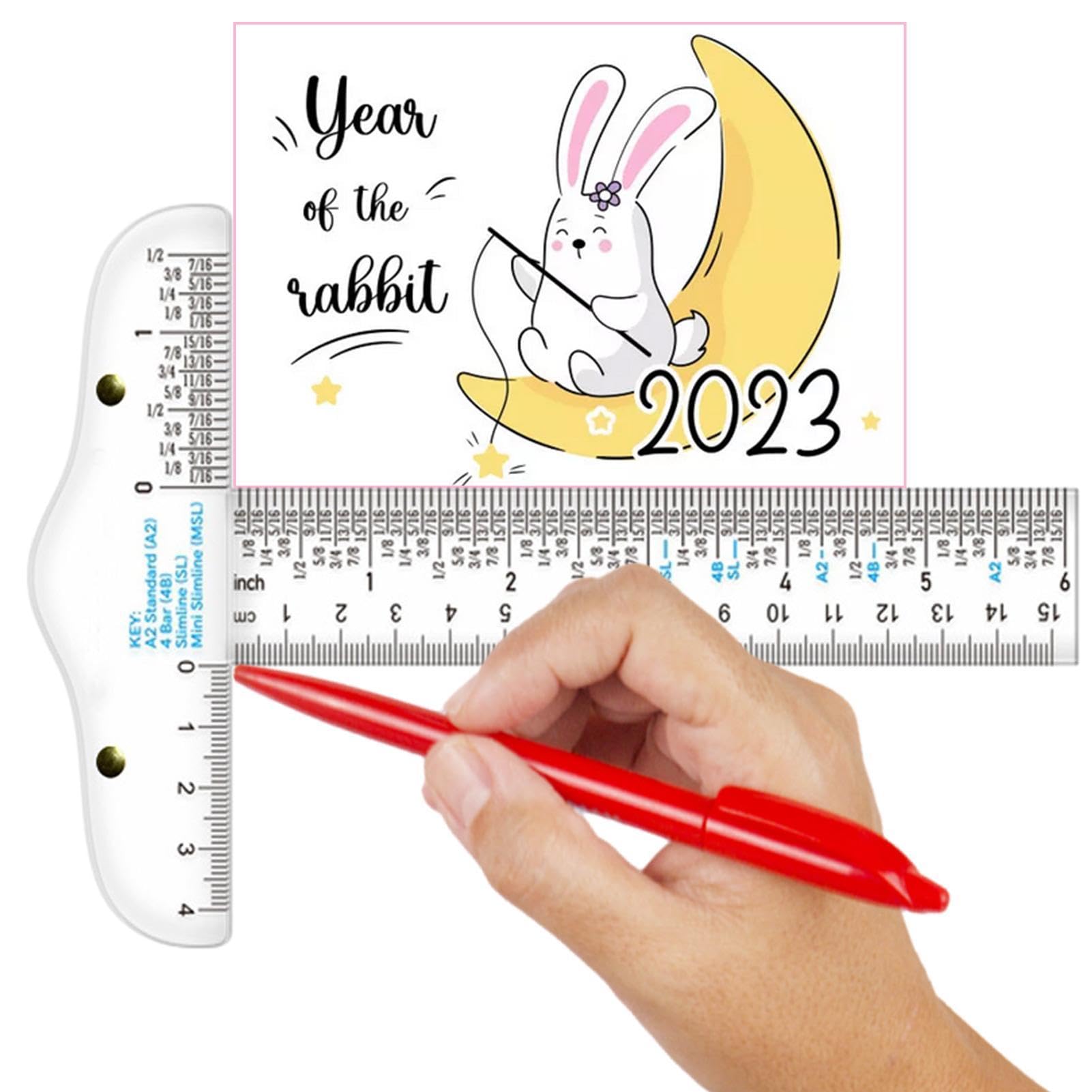 Small T Square Clear Acrylic T-Square Ruler - 6 Inch Drafting & Drawing ...