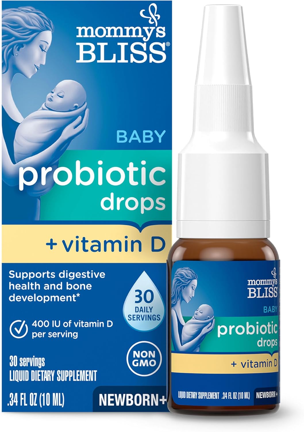 Mommy's Bliss Baby Probiotic Drops + Vitamin D