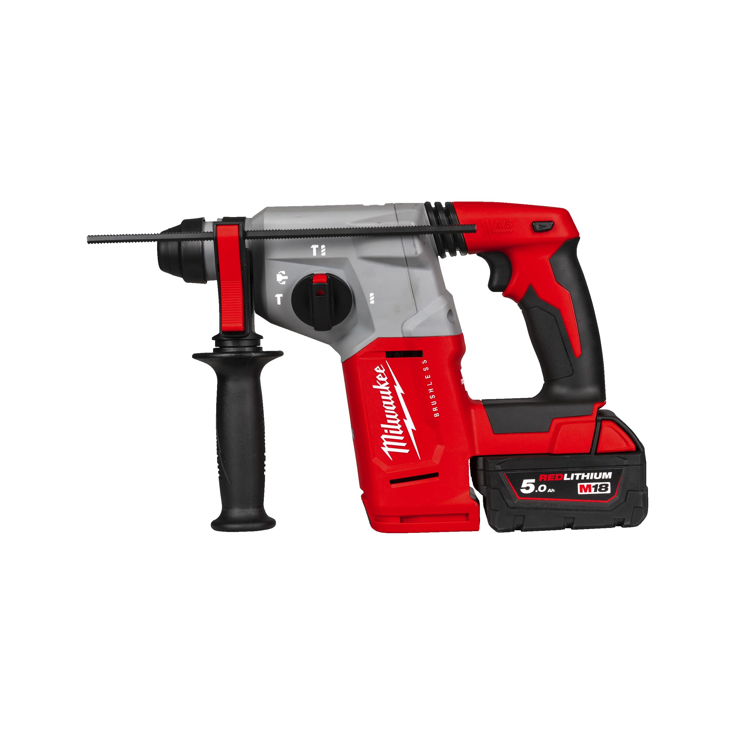 Milwaukee M18 BLH-502X, burineur sans-fil SDS-Plus, 18V, 16A