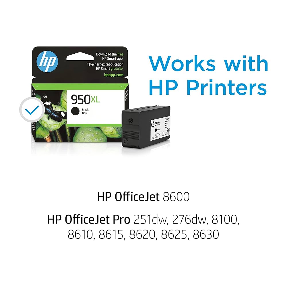 HP OfficeJet 950XL 黒(増量) インクカートリッジ　3本セット Amazon.com: HP 950XL Black High-yield Ink Cartridge | Works