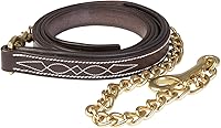 Vista 2 de Huntley Equestrian Correa de cuero con cadena (costura elegante, acolchada)