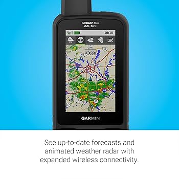 Garmin GPSMAP 66s, Handheld Hiking GPS with 3” Color Display and GPS/GLONASS/GALILEO Support Garmin GPSMAP 66i Navigator & Tracking Device, Handheld