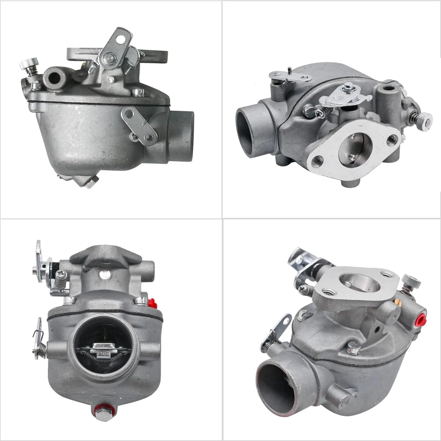 181643M91 Carburetor Tune Up Kit Fits for Massey Ferguson TO35 35 40 50 F40 50 150 135 204 202 TSX605 882 683 181644M1 for Massey Ferguson TO20 TO30 TE20 MF Tractor Parts Carb Replaces 533969M91