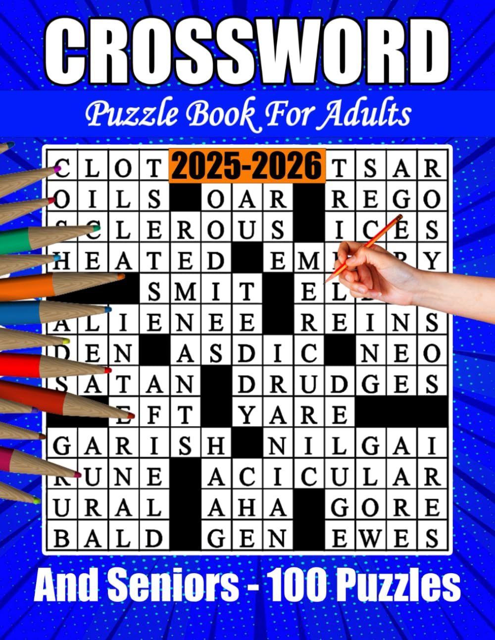 2025-2026 Crossword Puzzle Book For Adults And Seniors - 100 Puzzles: Remember That Crossword Puzzle Book For Adults & Seniors