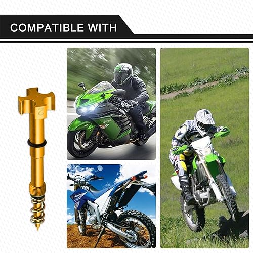 Miniatura 4 de Tornillo de mezcla de carbohidratos, tornillo de mezcla de combustible de aire para motocicleta, tornillo ajustador de carburador, ajustador