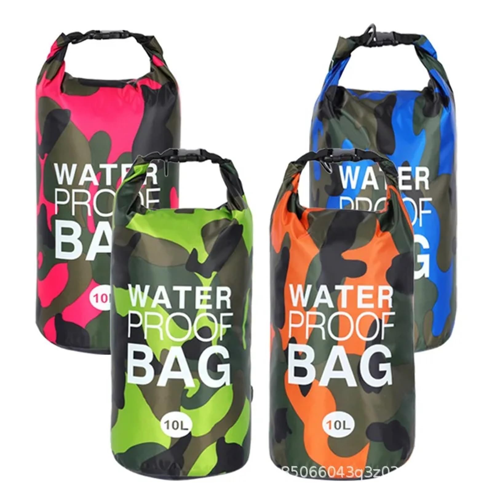 Borsa Nuoto Borsa impermeabile asciutta per esterni Borsa asciutta Sacco impermeabile galleggiante Borse per attrezzi asciutti per nautica Pesca Rafting Nuoto(Clear)