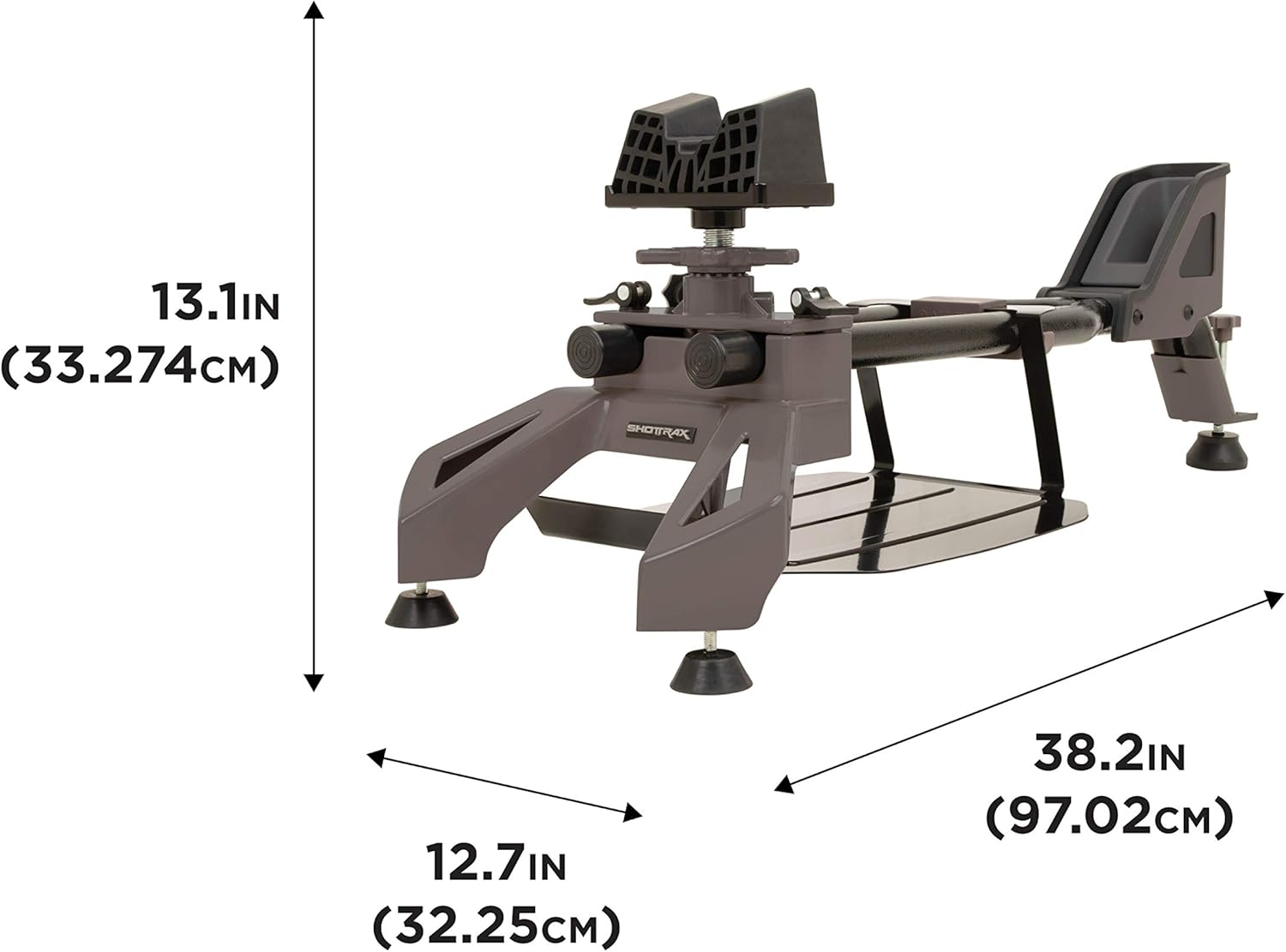 Allen Company Shottrax Recoil Reducing Steel Shooting Rest, Black, One Size : Sports & Outdoors