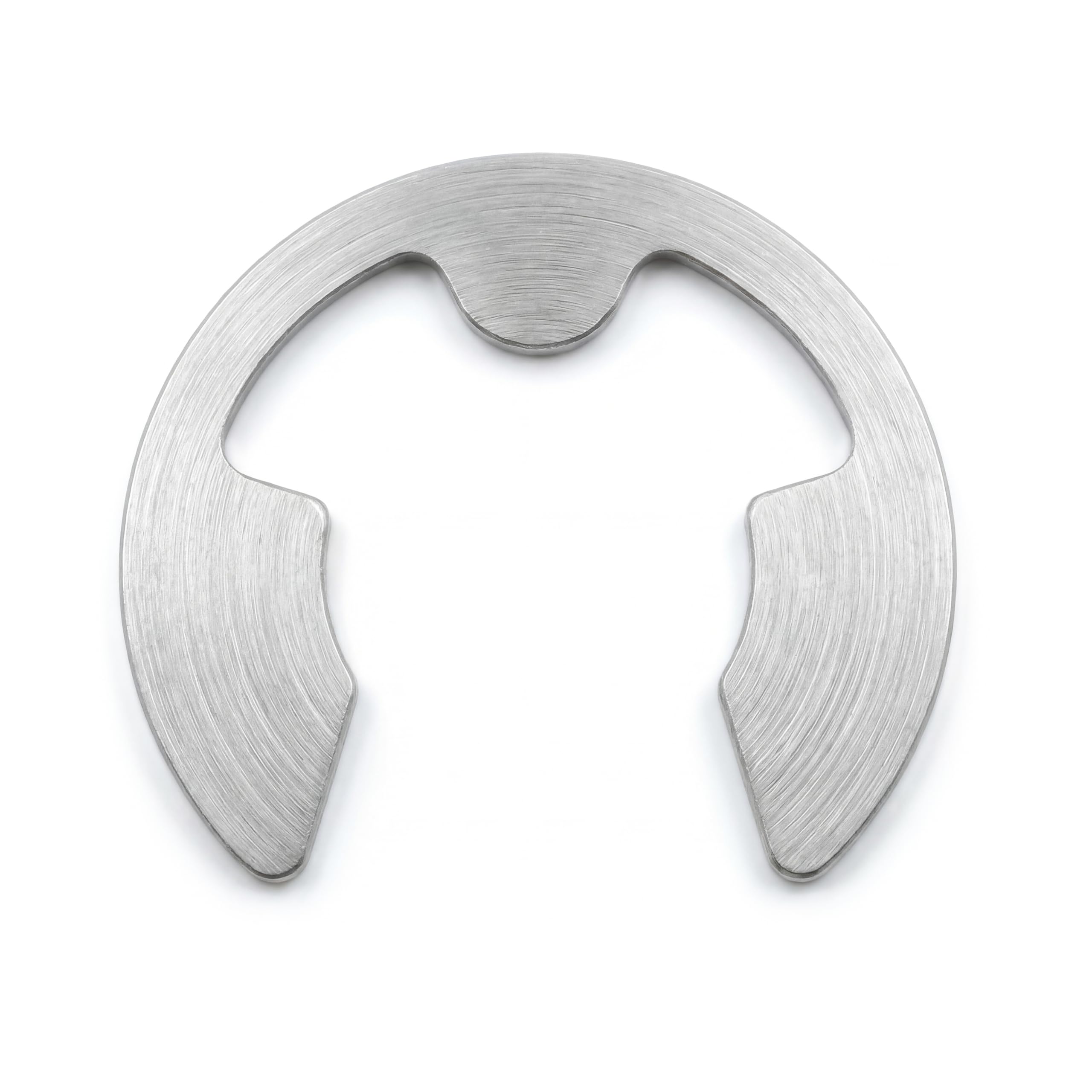 Circlip Ø 15 mm, tipo E per albero, acciaio inossidabile A2, DIN 6799 - (50 pezzi)