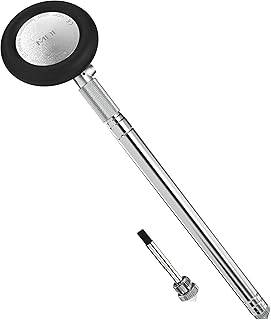 MDF Instruments, Babinski Telescoping 2.0® Neurological Reflex Hammer with Built-in Brush for cutaneous and Superficial responses - Black (MDF535XT-11)