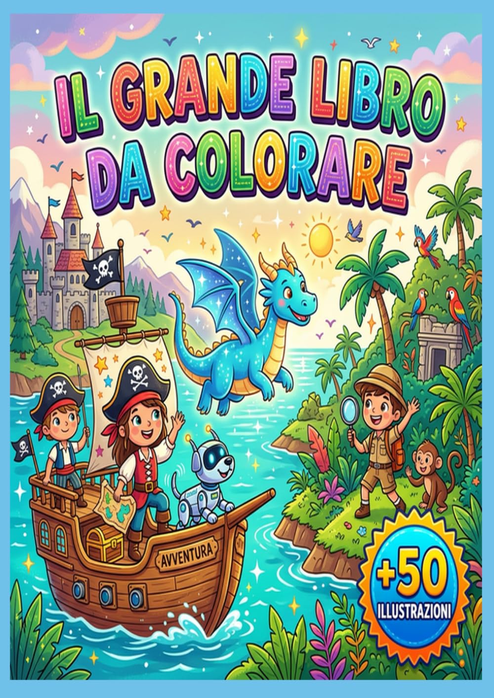 Il grande libro da colorare