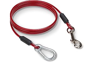 Leashboss Extendable Dog Cable for Large Dogs: Your Canine Companion's Freedom Within Reach