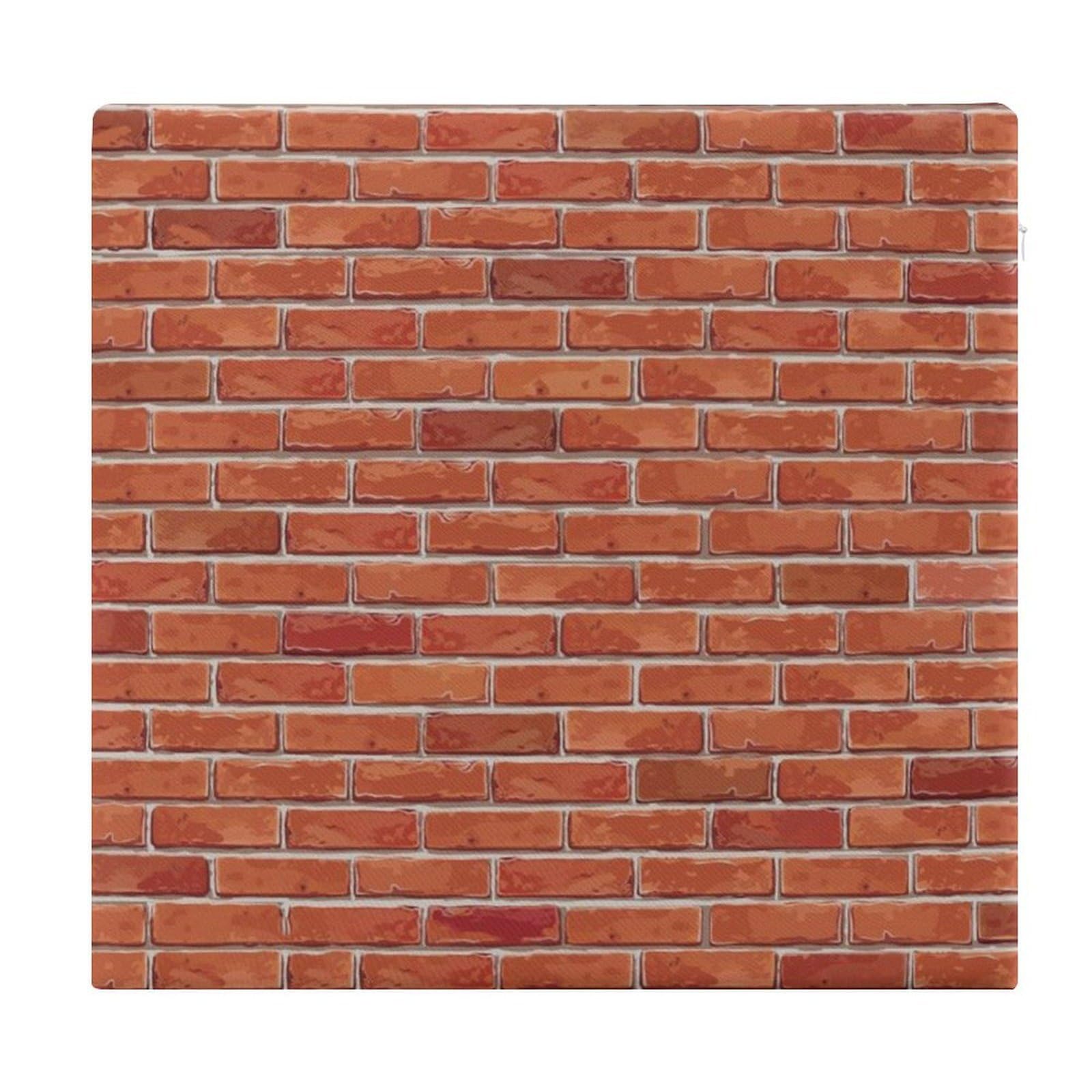 JZemdybill Chair Pad, Red Brick Wall Texture Seat Pad, Square Chair Cushion for Yoga Living Room Balcony