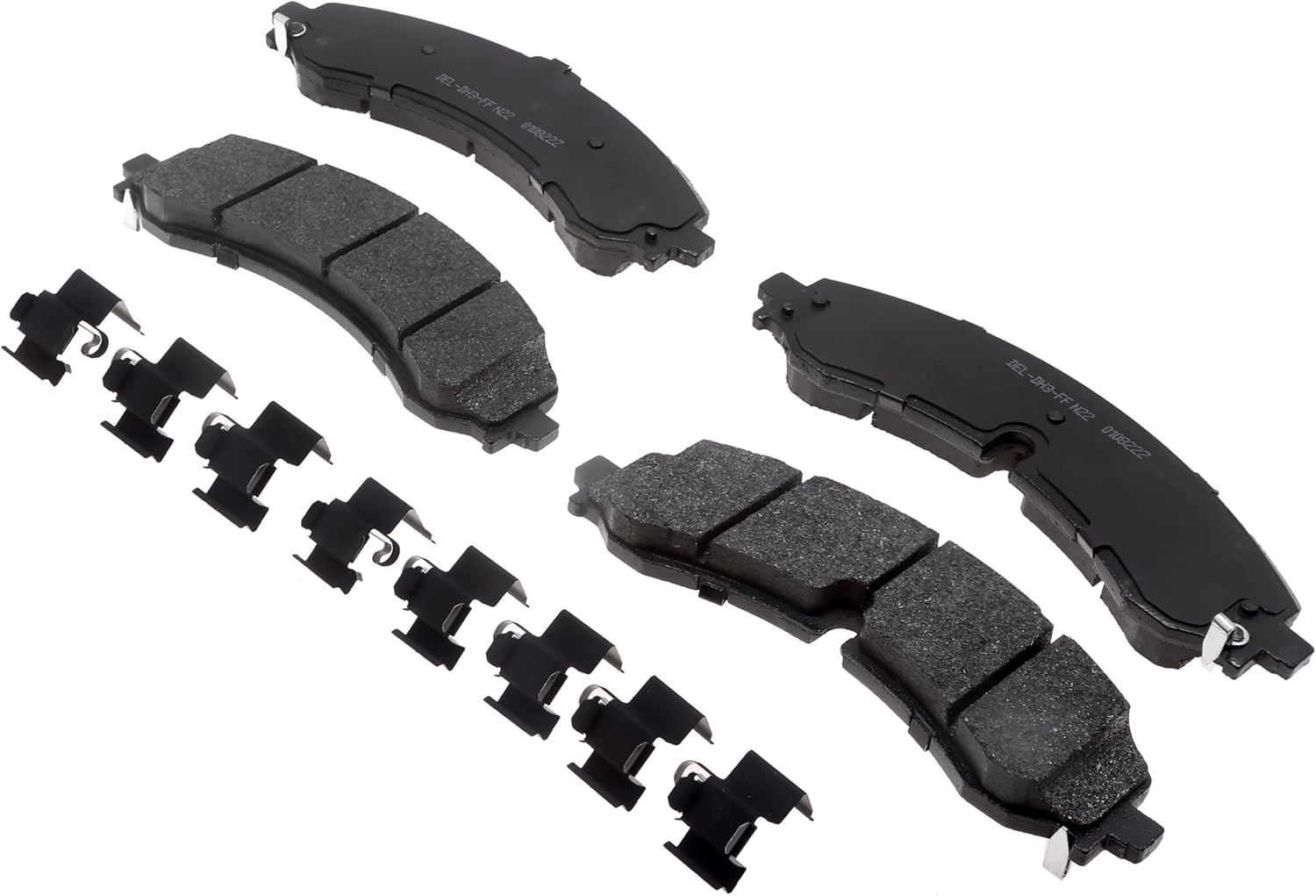 ACDelco Gold 17D2250ASDH (19431455) Semi-Metallic Rear Disc Brake Pad Set (Fleet)