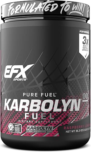 Miniatura 135 de EFX Sports Karbolyn Fuel | Polvo de carbohidratos de rápida absorción | Carga de carbohidratos, energía sostenida, recuperación rápida, sin