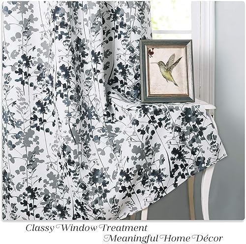 Miniatura 7 de Cortinas Kgorge opacas, diseño de damasco