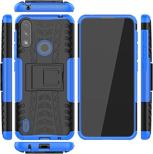 Miniatura 8 de Funda de teléfono para Moto E7 PowerMotorola E7i PowerLenovo K13 con protector de pantalla de vidrio templado y accesorios de célula híbrida dura y