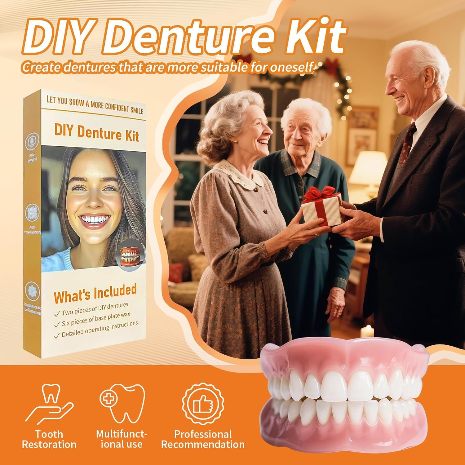 Photo 1 of HEMOCRYPTIC Denture DIY Kit