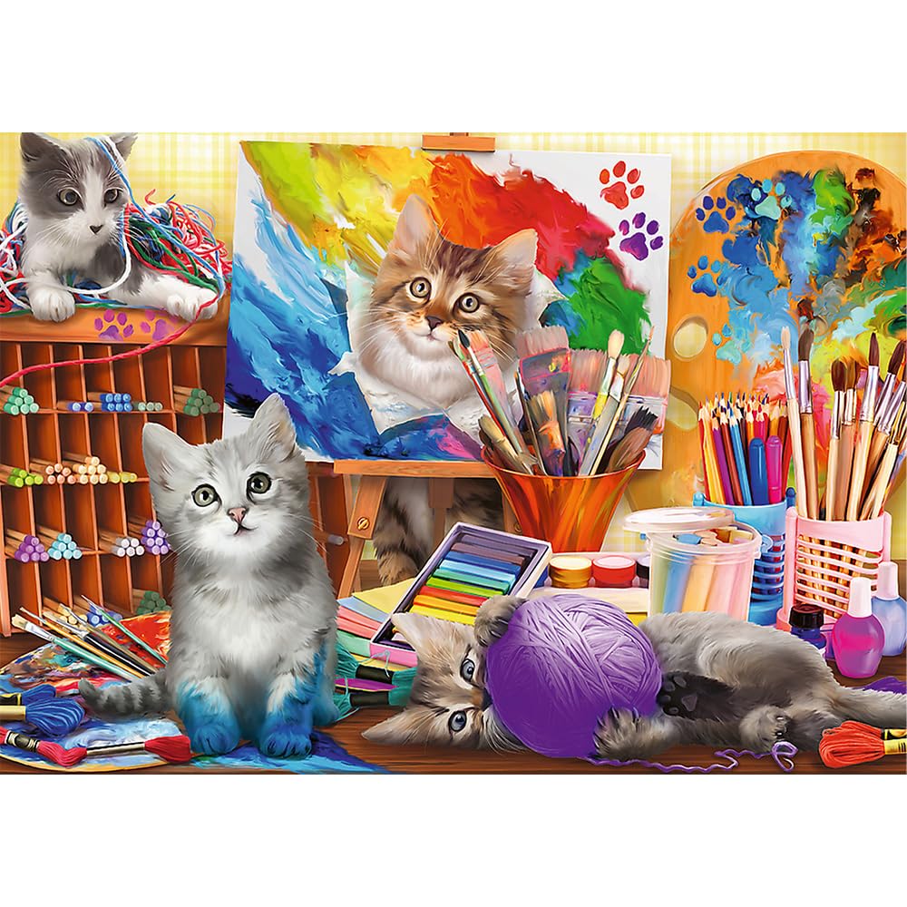 Trefl - 2-in-1 Puzzles - 2 x 500 Pieces - Set of Two Jigsaws, DIY, Creative Entertainment, for Adults and Children from 10 Years