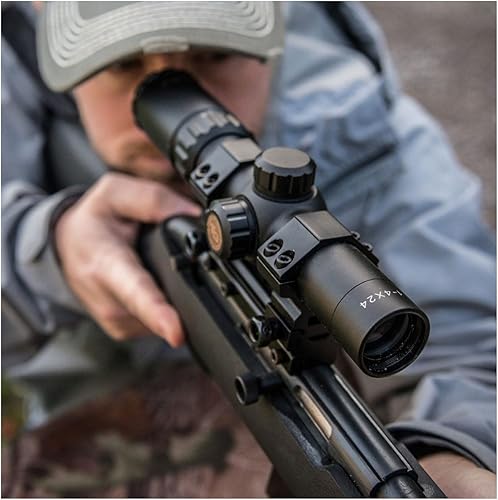 Miniatura 7 de TRUGLO TruBrite 30 Hunter - Alcance de caza compacto de 1.181 in, impermeable, a prueba de golpes, a prueba de niebla, 1-0.157 x 0.945 in, negro mate