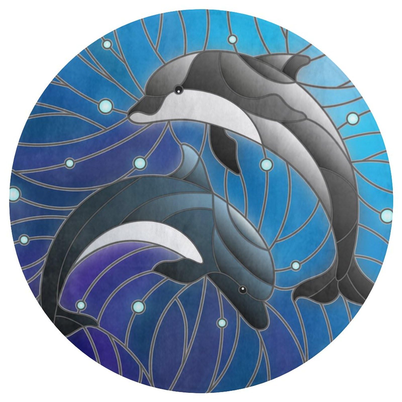 NAWFIVE Round Area Rugs 3Ft Pentagram Blood Red Circle Play Room Mat Non-Slip Magic Floor Mats Soft Absorbent Carpet Decor for Living Room Bedroom Kitchen: Style-3 90*90cm