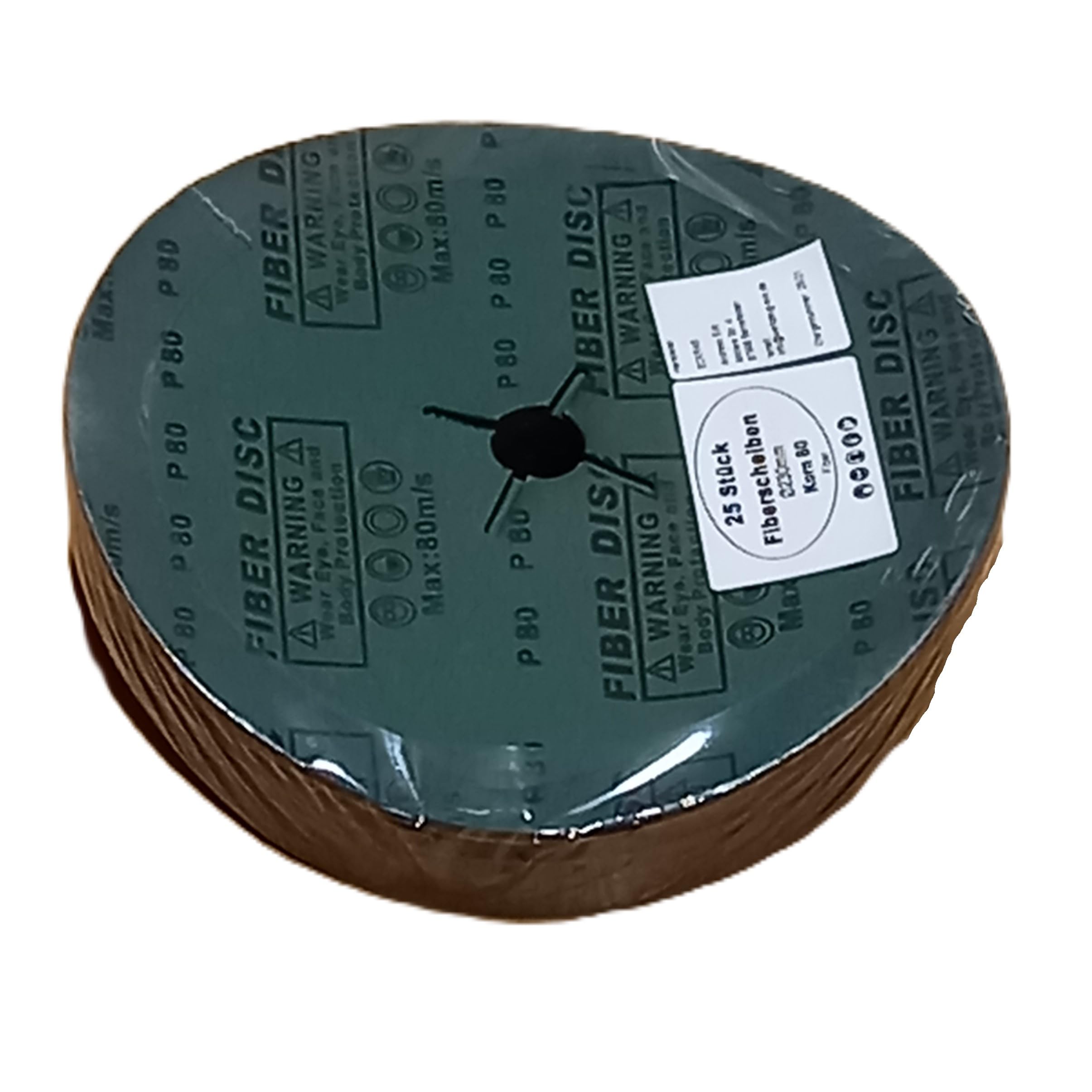Fiberscheiben Eckra Ø 230 mm 25 Stück P 80 Fiberschleifscheiben Schleifscheiben