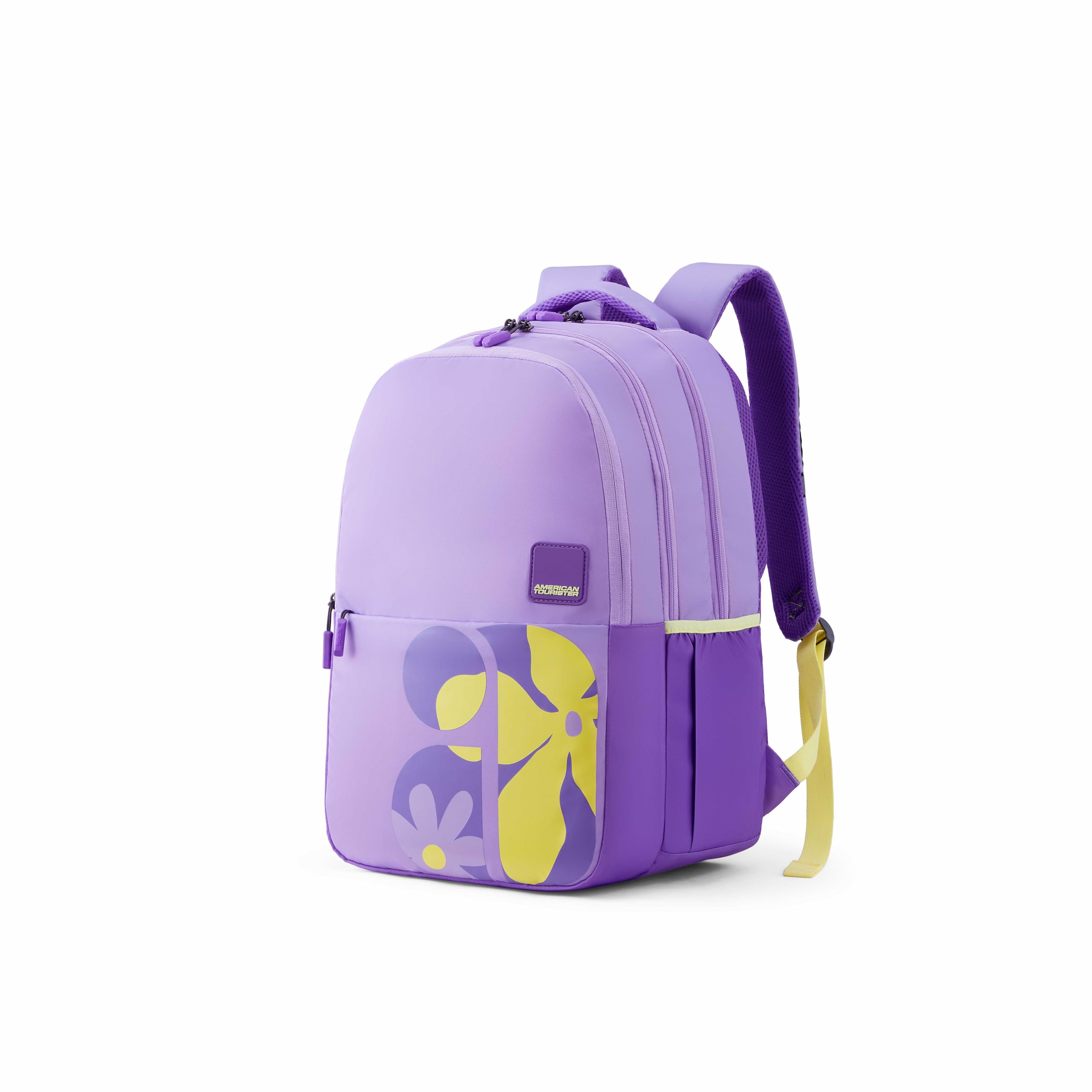 Lit | 36 Ltrs | 3 Compartments | Bottle Pocket | Ergonomic Padded Back Panel & Shoulder Straps | Secondary School Backpack | 1 Year International Warranty | Lilac-image-25