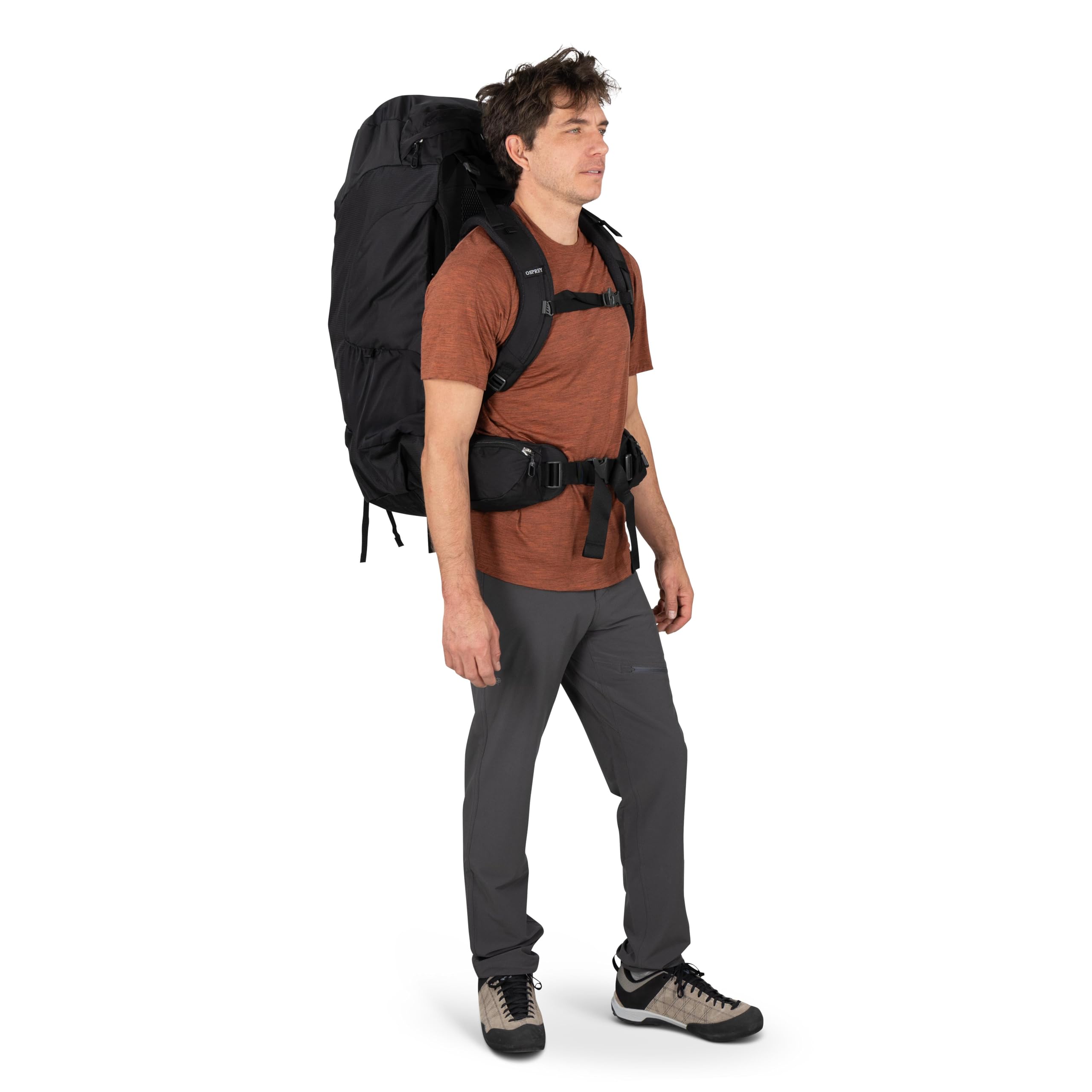 Osprey Farpoint Sac de trekking homme, 75L, Black