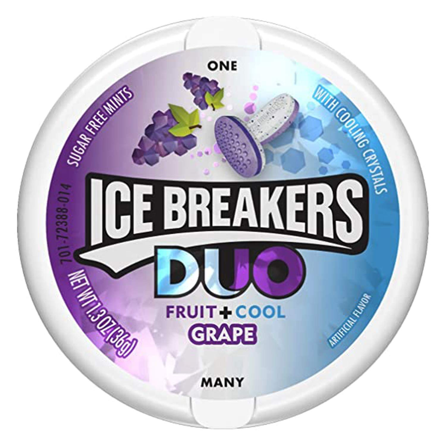 Ice Breakers Duo Fruit + Cool Mints Grape Sugar Free Mints, 1.48 oz ℮ 42 g (B08D8KVKJD) Amazon Price History, Amazon Price Tracker