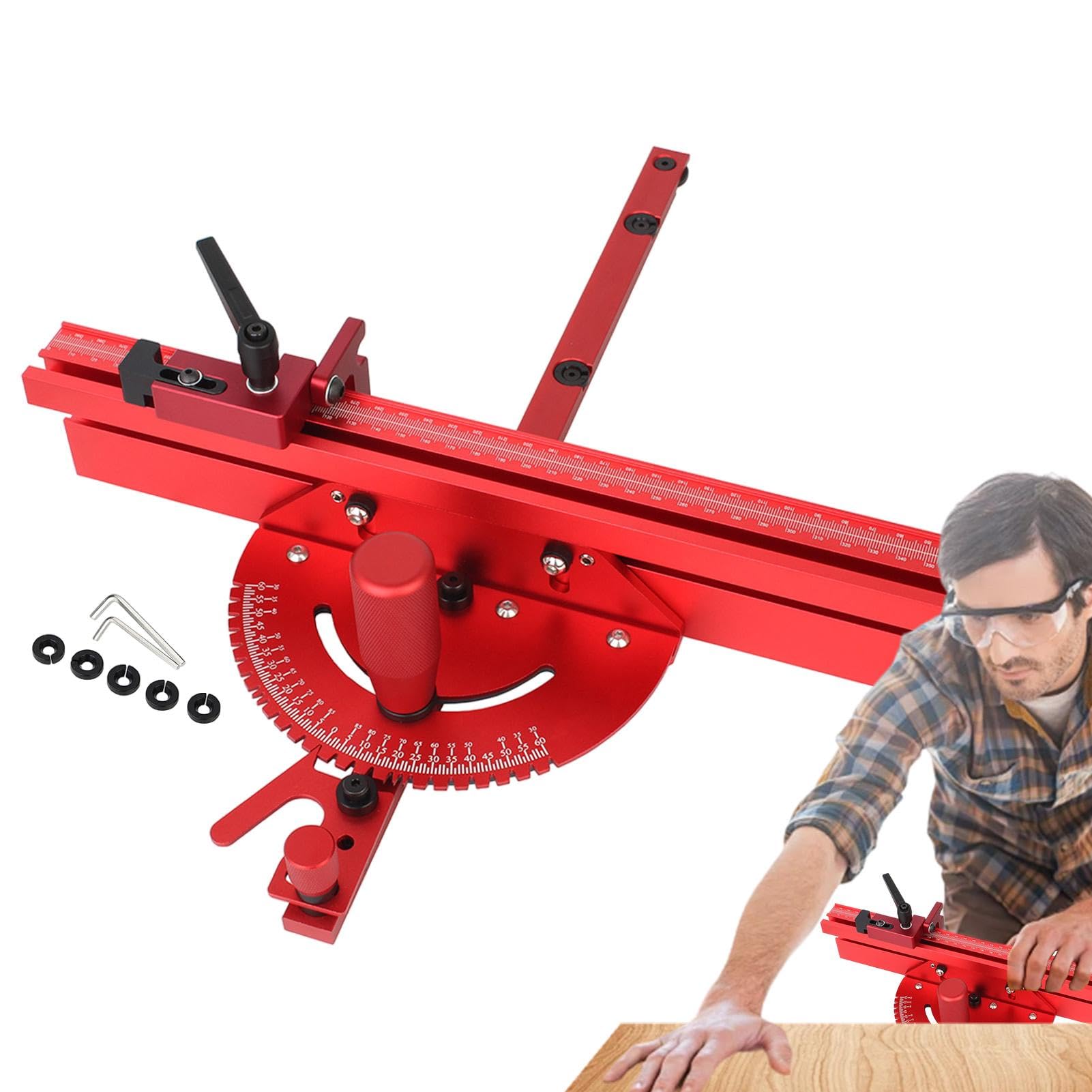 Calibro Digitale Per Troncatrice VLOXO | Misurazione Alta Precisione | LCD Retroilluminato | Per Legno E Materiali - Foto 6