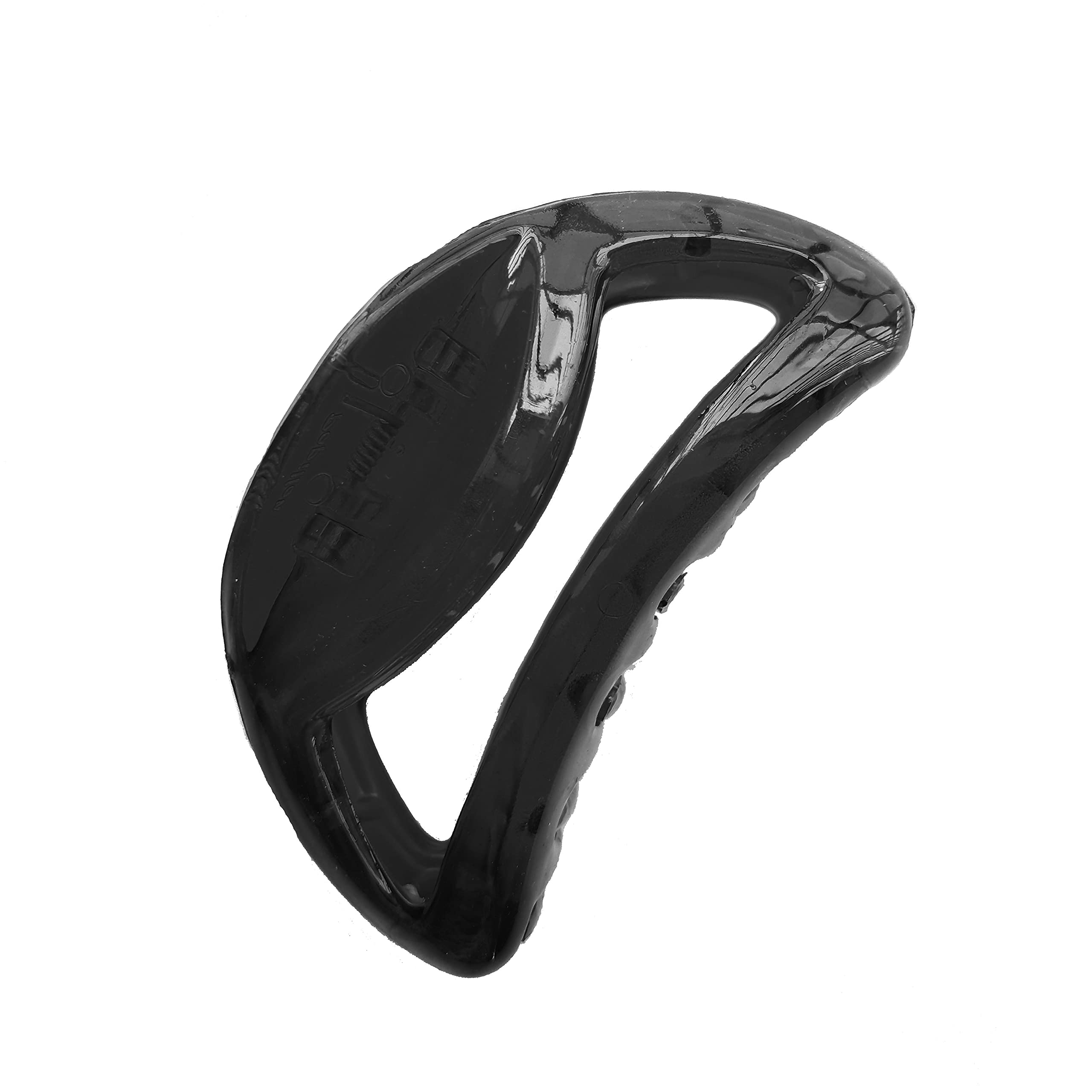 Airclip Big-Size Black Color Imported Acrylic Material Stone Butterfly Hair Clips For Women (Pack of 1, Black Colour) | Hair Clutchers