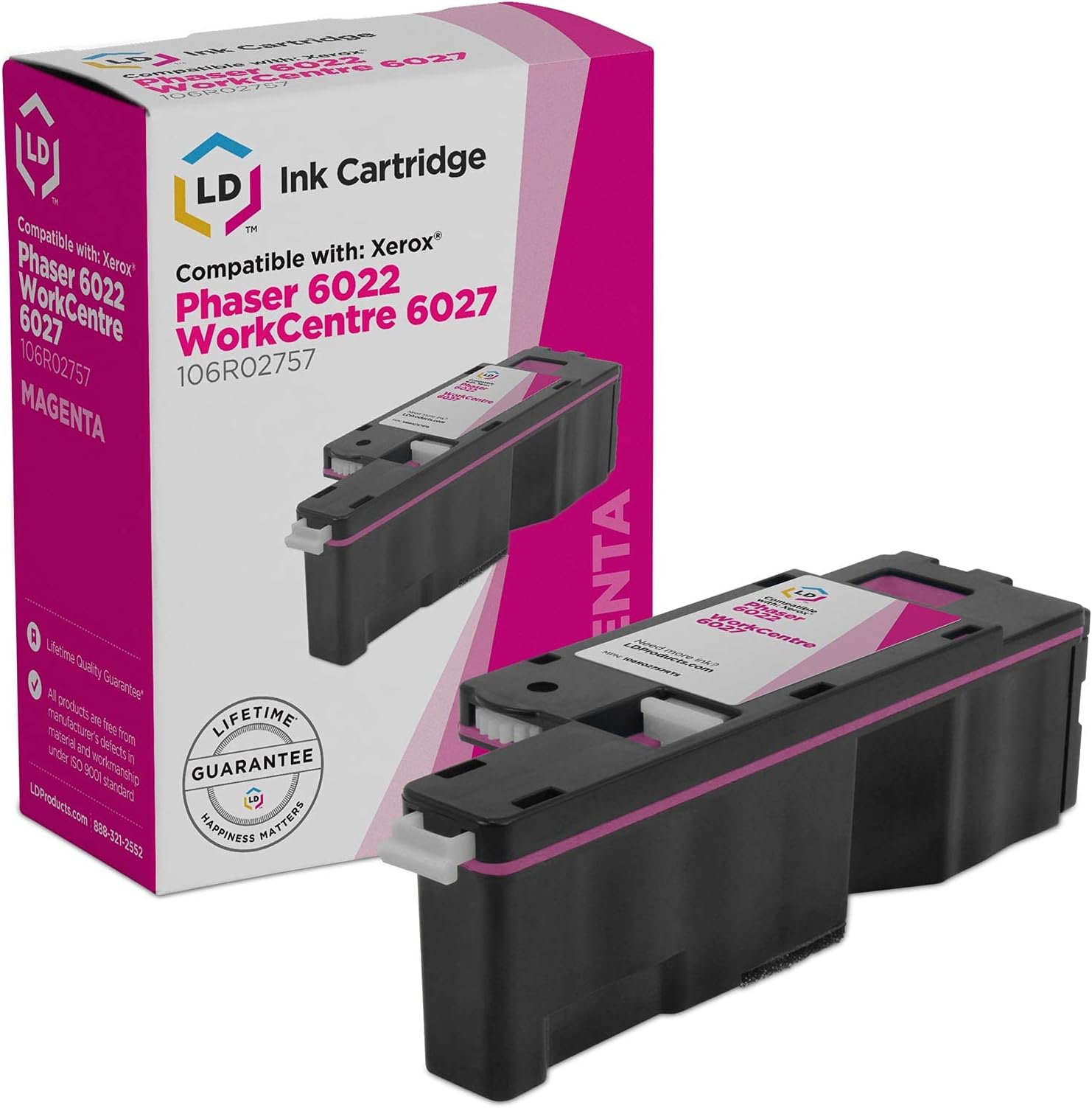 LCL Phaser 6020 106R02756 (1-pack cyan) toner cartridge for Xerox