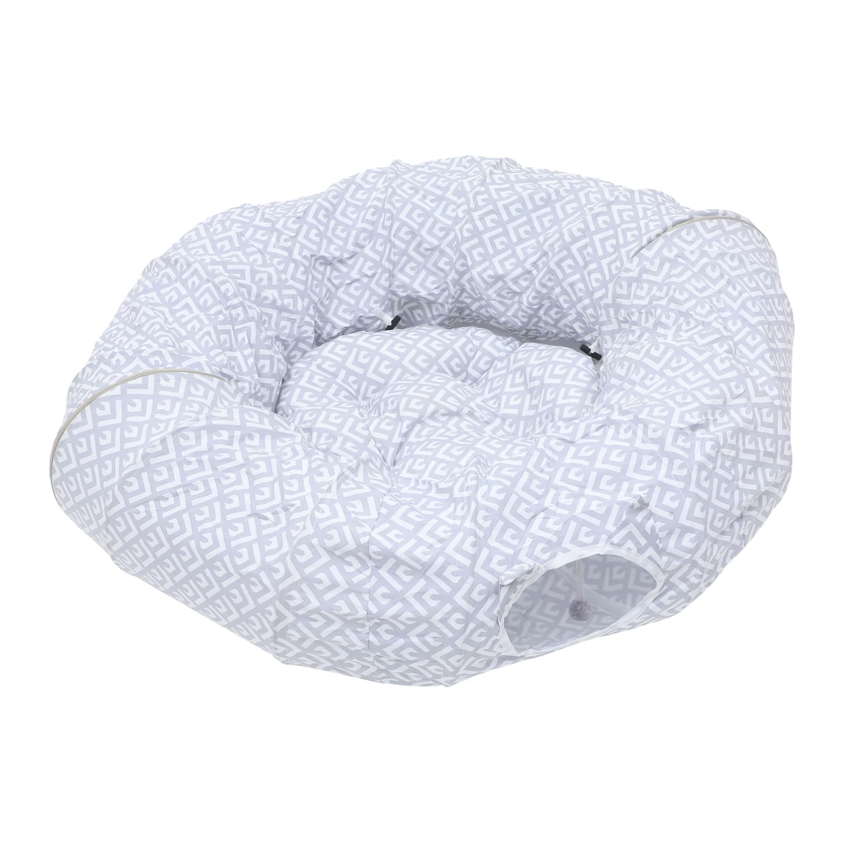 TOYANDONA Cama Túnel para Gatos Forma De Dona Túnel Cama para Gatos Juguete Plegable para Gatitos Interior Tubo