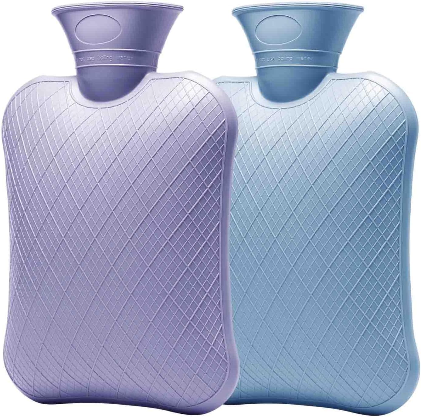 FORICOM Extra Large Hot Water Bottles for Pain Relief.2packs