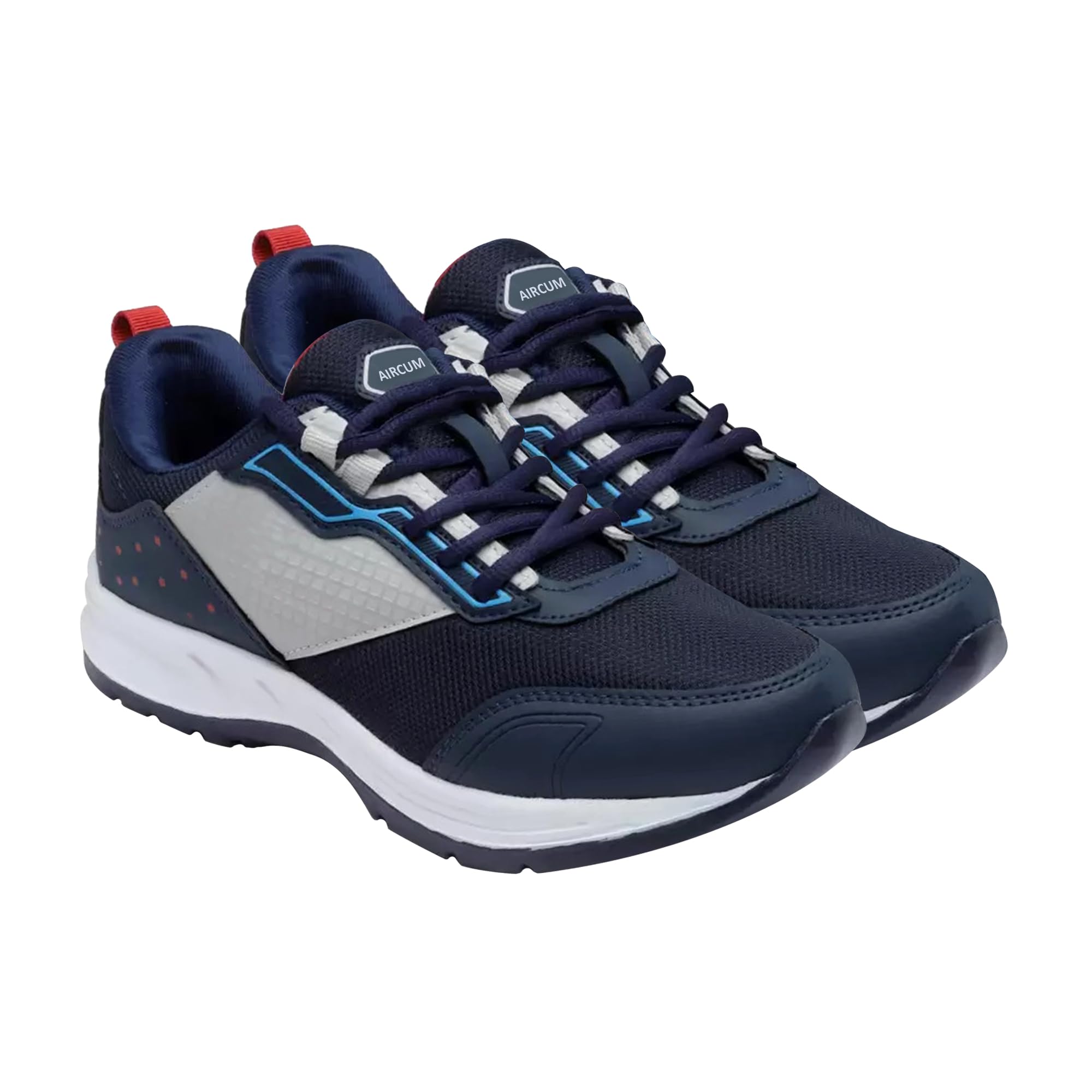 Aircum EVA Lite Sports Shoes for Men Lace-Up Shoes, Perfect Walking & Running Shoes for Men- Blue, Size: 10 (B0D11C7R6H) Amazon Price History, Amazon Price Tracker