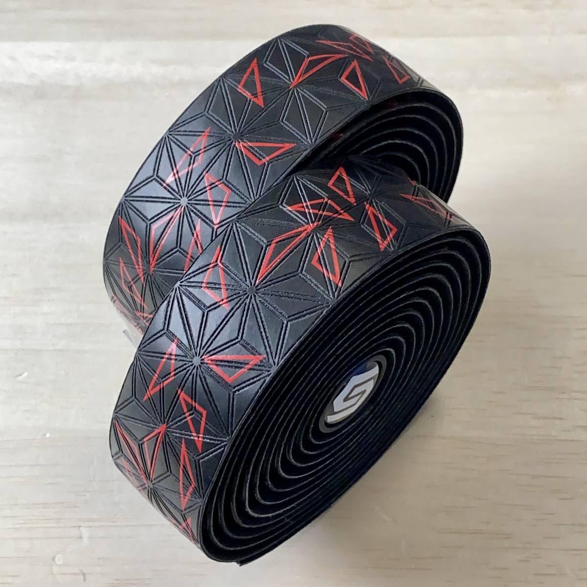 Amazon.co.jp: ハンドルテープ 衝撃吸収性バーテープ レッド 赤 ロード