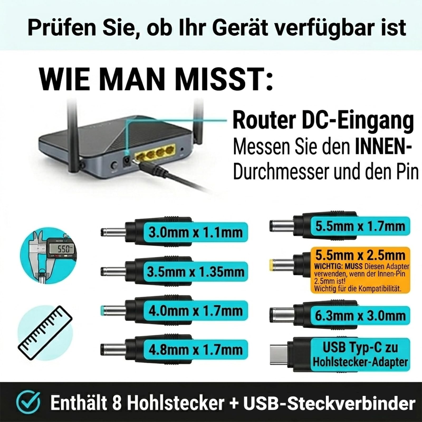 Mini UPS 12V 2A Router USV 10400mAh Unterbrechungsfreie Stromversorgung 9V 2A USB 5V 3,6A